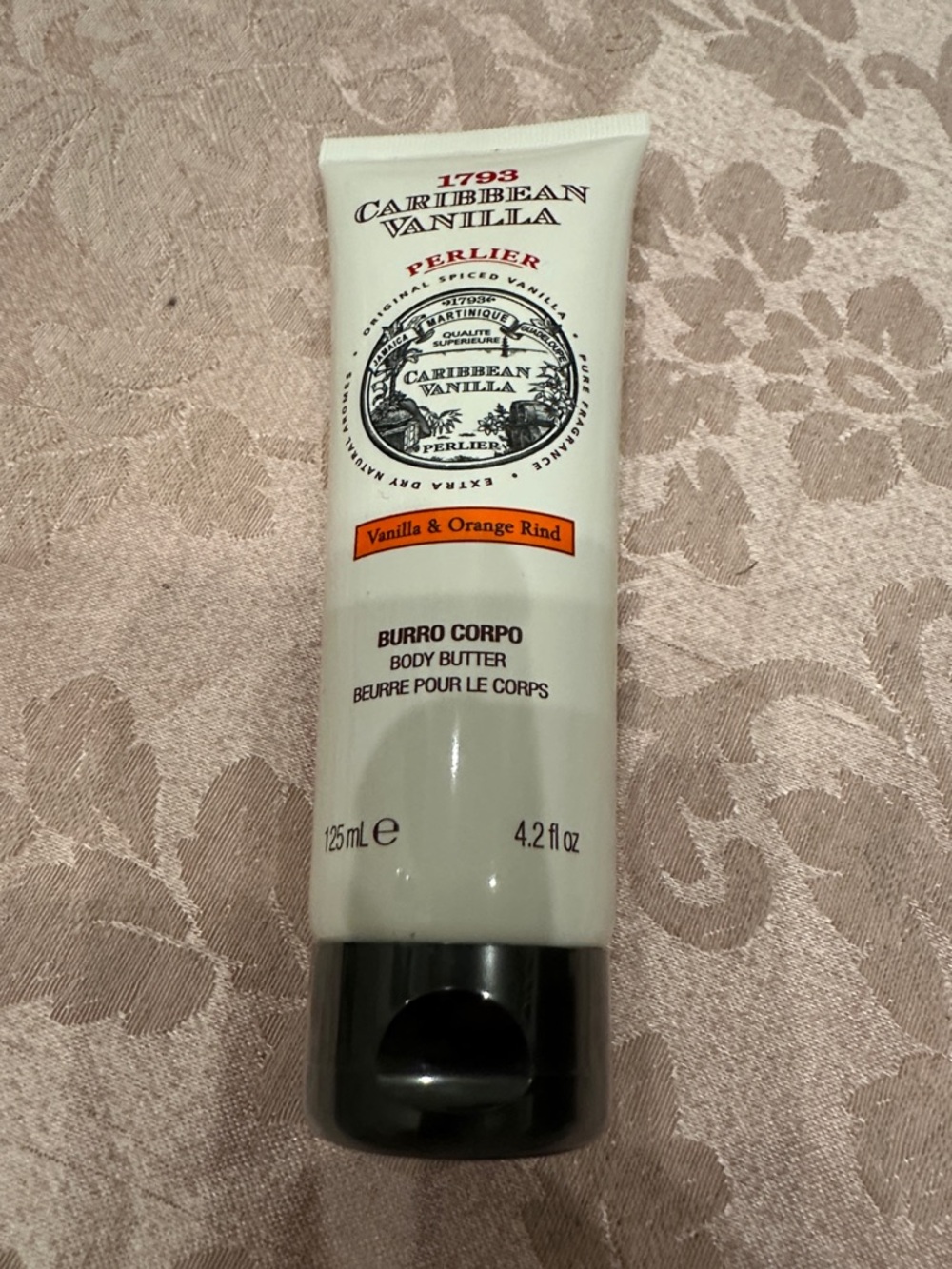 New Factory Sealed Perlier Caribbean Vanilla & Orange Rind Body Butter